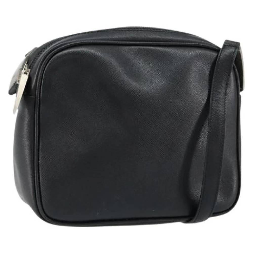 Salvatore Ferragamo Pre-owned Pre-owned Cross Body Bag - Vintage - Dame - Sort - ONE SIZE - Uld
