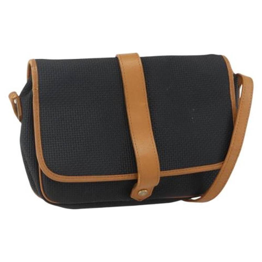 Saint Laurent Vintage Pre-owned Læder Skuldertaske - Vintage - Dame - Sort - ONE SIZE - Uld