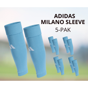Adidas Milano Sleeve Fodbold Sleeves til Benskinner - Lyseblå