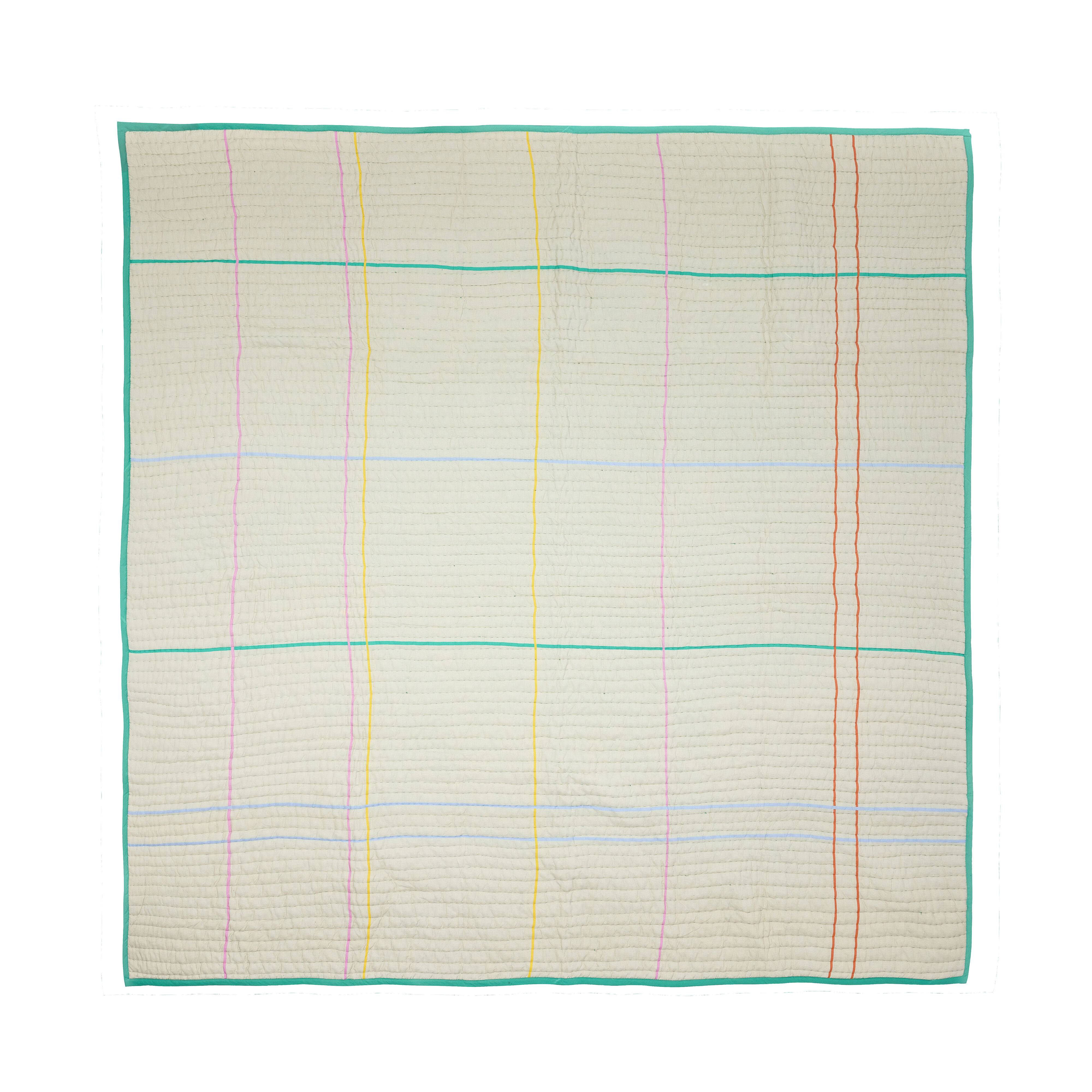 Hübsch Sen Överkast Sand 260x260cm