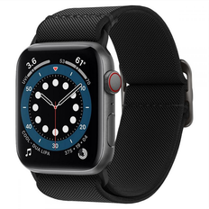 Spigen Nylonarmband Apple Watch SE 44mm Svart
