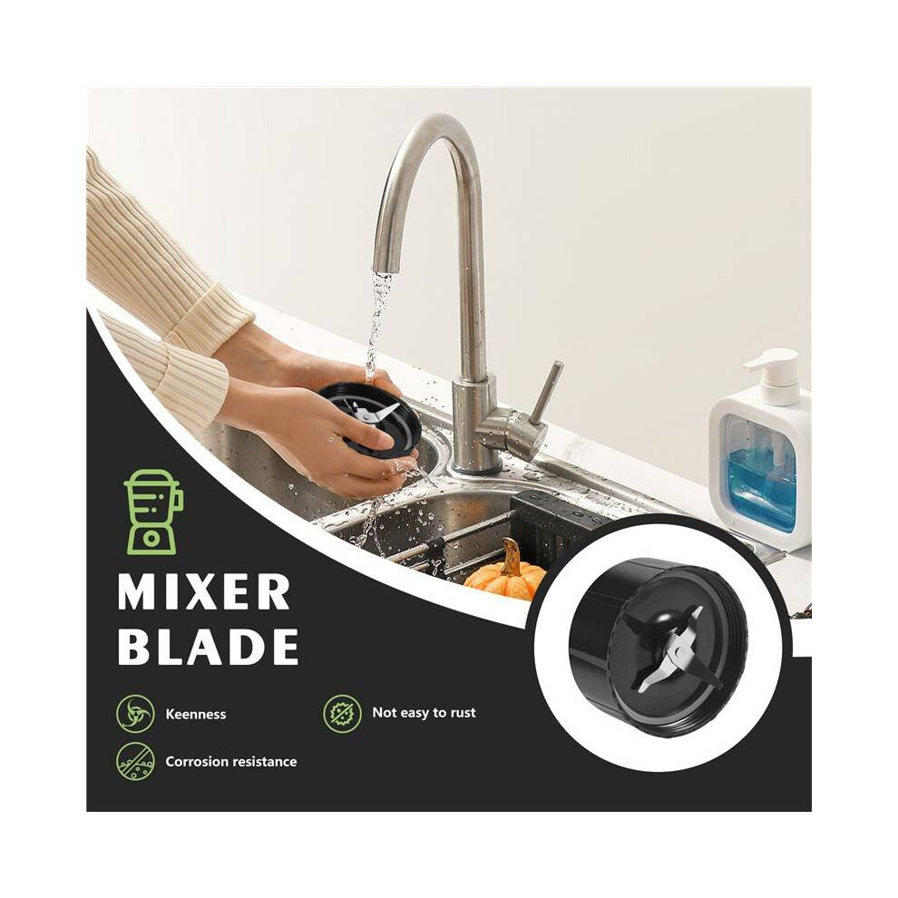 Replacement and Flat Blades - Replacement Parts with Extra 4 Gaskets for 250W Blender Juicer Mixer