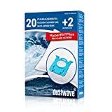 20 x dustwave® dammsugarpåsar lämpliga för Universal S-Bag Philips Performer. Performer Pro. Aktivitet Kompakt Expert FC8729 FC9150 FC9179 FC9180 FC9199 FC8520 FC8529 – Made in Germany filter