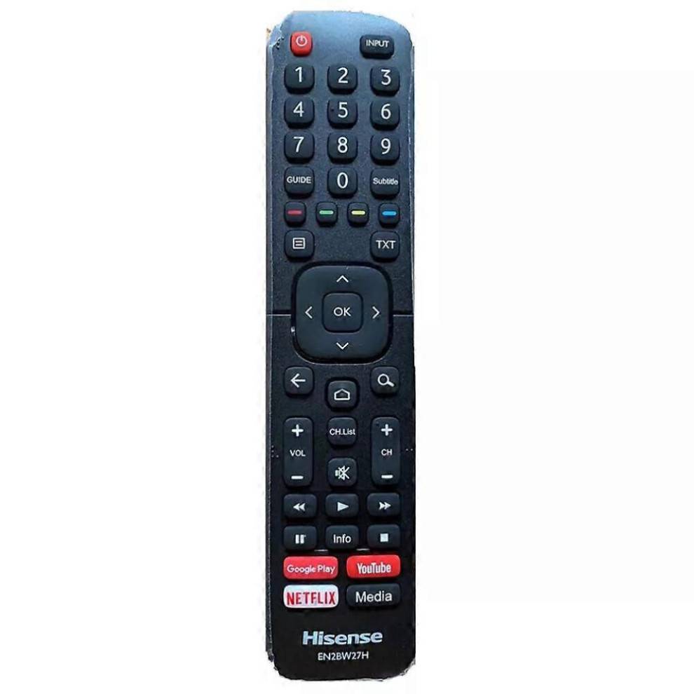 Ny original EN2BW27H fjernbetjening til Hisense LCD HDTV TV Google Play Youtube