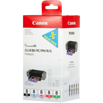 Inkjet Canon Cli-8 Multipack*