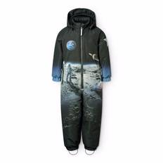 Molo Polar Vinter-overtræksdragt On The Moon  On The Moon 128 cm  Sort  128 cm  mand
