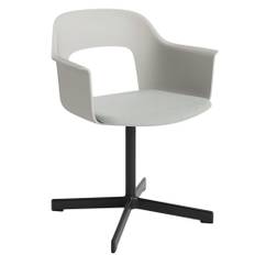 HAY Layout Armchair 233 Upholstery (Black) Spisebordsstol Sky Grey