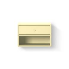 Montana - Dash - Suspension Rail - Colour: Camomile - Sängbord - Peter J. Lassen - Gul - MDF