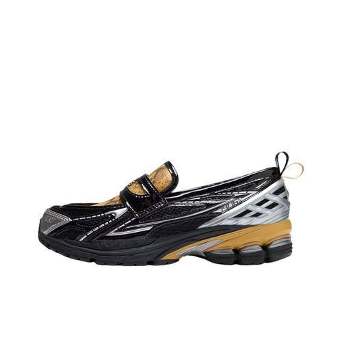Ganni x New Balance 1906L Loafer Svart Höstlöv Ormskinn U1906LGA 44.5 grå färg
