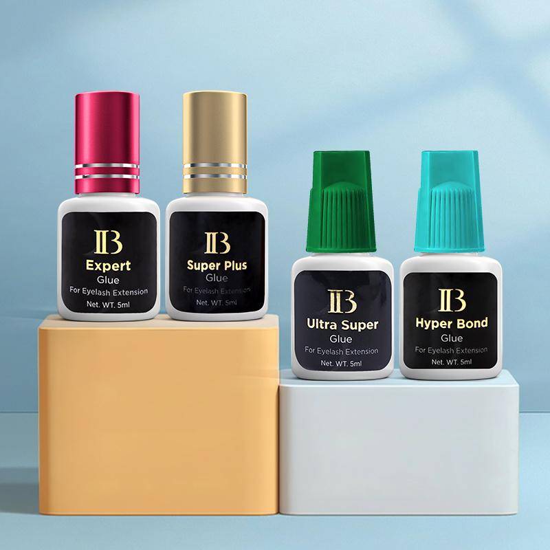 IBeauty Glue For Eyelash Extension Supplies IB Adhesive Green Cap Wine Red
