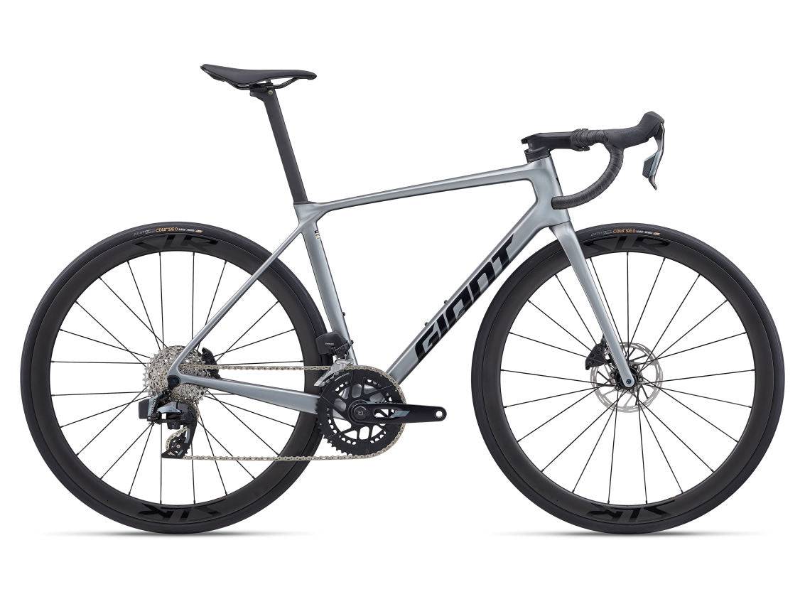 Giant TCR Advanced Pro 1 2026 - SRAM Rival AXS E1 - Giant SLR 1 40 WheelSystem, [F]40mm, [R]40mm - 032 / m / tech silver