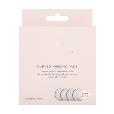 Lola&Lykke BAMBOO CURVED NURSING PADS