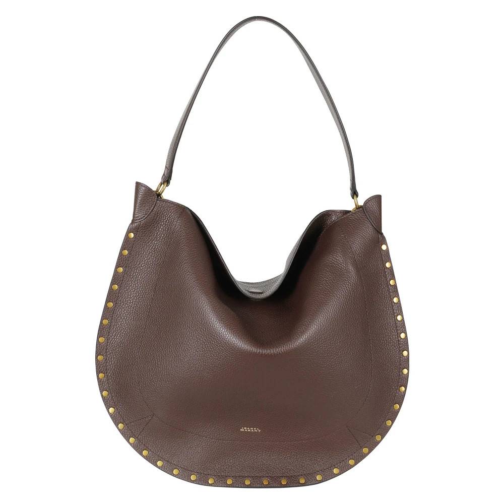 Isabel Marant Oskan Hobo Soft Taske - Tasker - Dame - Brun - ONE SIZE - Uld