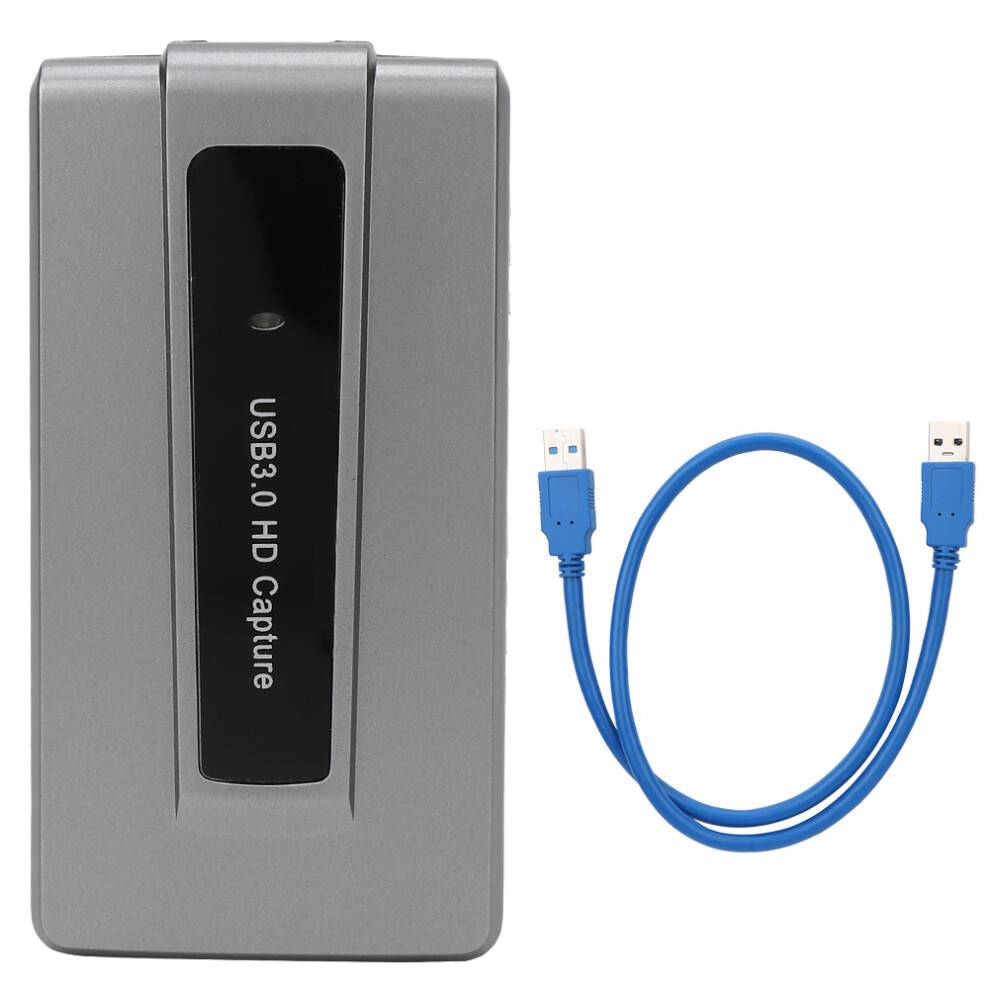 Driverfrit HDMI-optagelseskort USB 3.0, 1080P 60FPS streaming og 4K 30P-optagelse med bred kompatibilitet til PS5, Xbox, Nintendo Switch, Mac, Windows