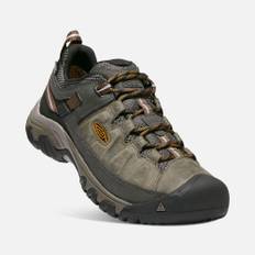 Keen Men's Targhee III Waterproof Hiking Shoes kun str. 41/44,5/45 Black Olive/Golden Brown (grøn/brun) 44,5