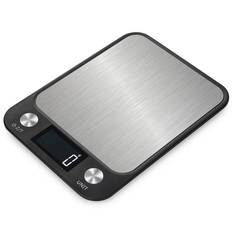Kitchen Scale 5g10g15Kg/1g Weighing Food Coffee Balance Smart Electronic Digital Scales Stainless Steel Design for Cooking and Baking 5Kg vit