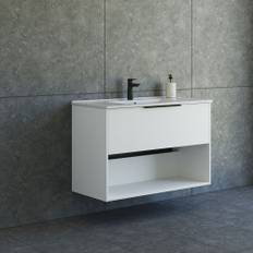 Scanbad badmøbelsæt Now underskab med vask 66x101 cm - flere farver