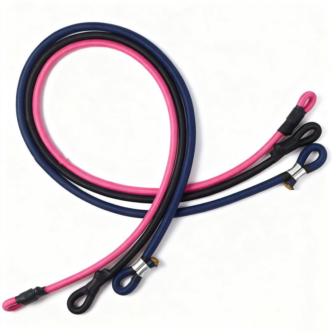 8 mm 10 mm Gummi Polyester Bungee Studsmattare Rep Ersättningsdelar Hållbara Hög Säkerhet Miljövänliga UV-skyddade Elastiska Snören blue