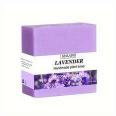 TEMU Soap 100g, Unisex Adult Moisturizing Soap, Soy-free With Glycerin, Lavender Scented, Body Cleansing Bar For Types