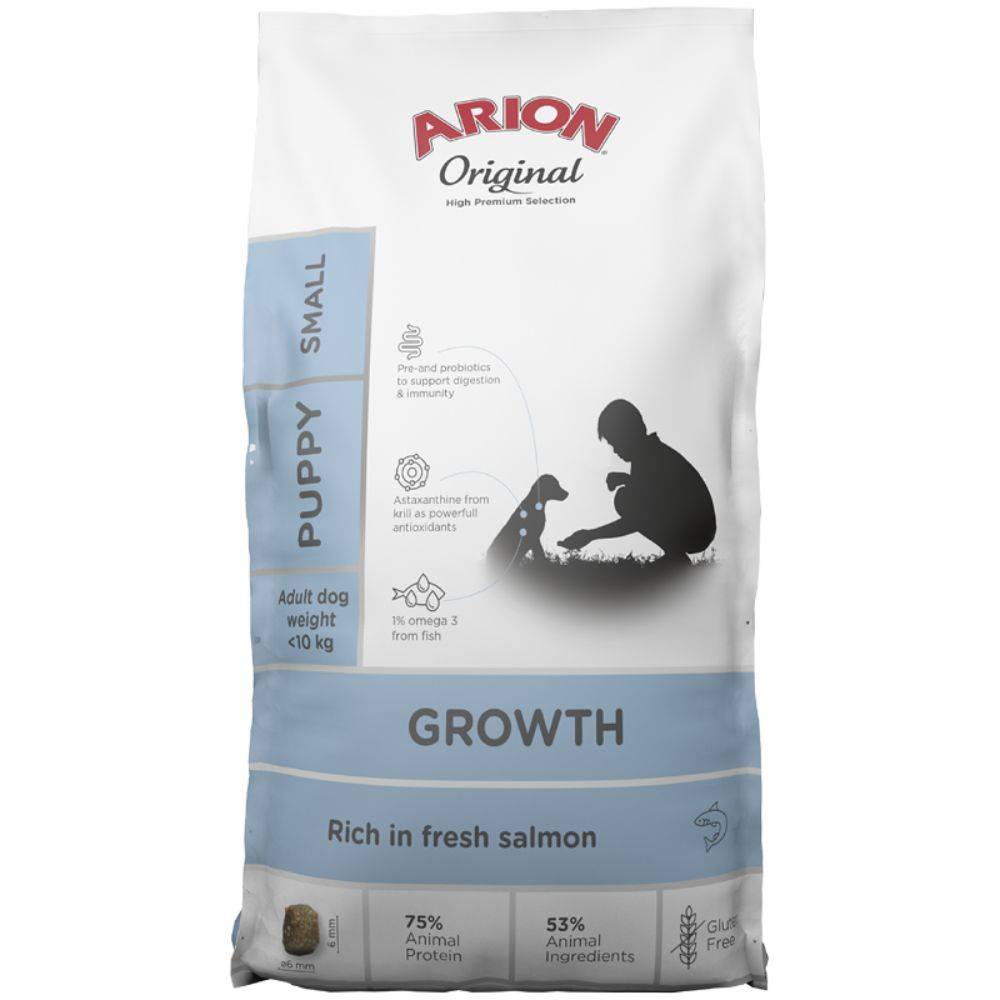 Arion Original Growth Fish Small 7 Kg.
