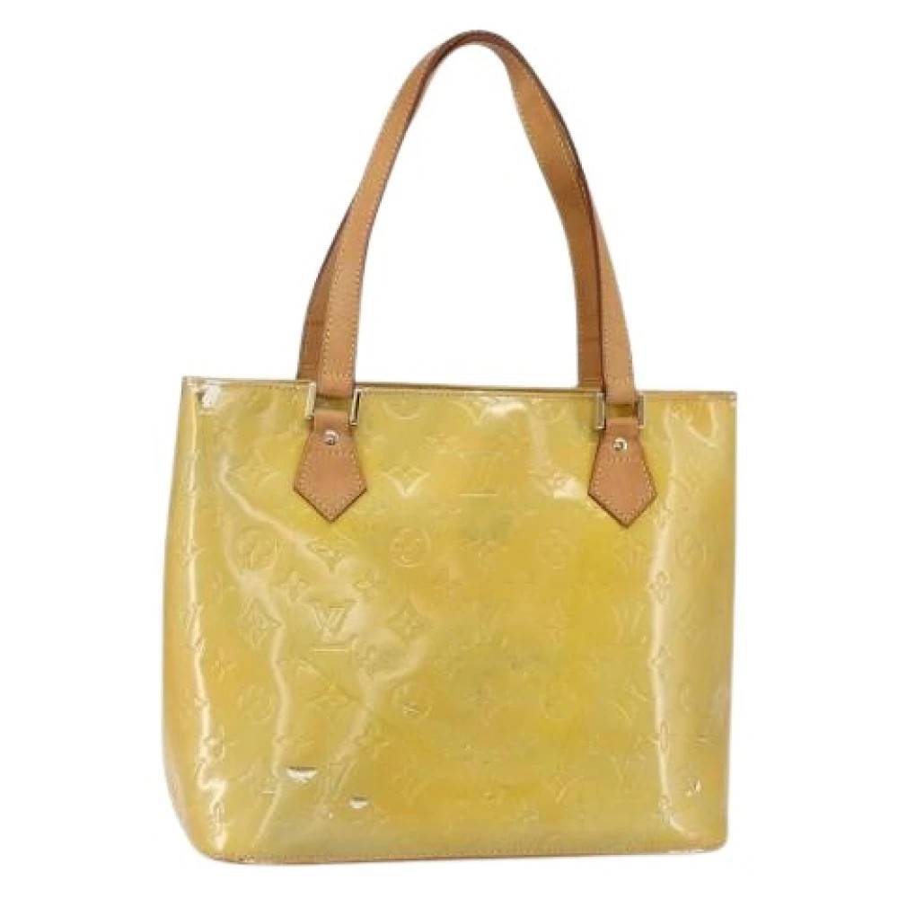 Louis Vuitton Vintage Pre-owned Tote Bag - Vintage - Dame - Gul - ONE SIZE - Læder