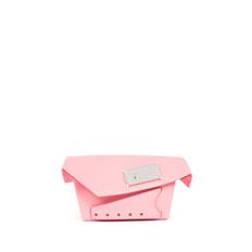 Maison Margiela - Snatched kuvertväska i läder - unisex - kalvskinn - one size - Rosa