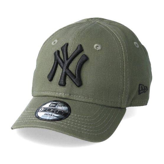 New Era - MLB Grön adjustable Keps - Kids New York Yankees Infant Essential 9Forty Adjustable @ Hatstore