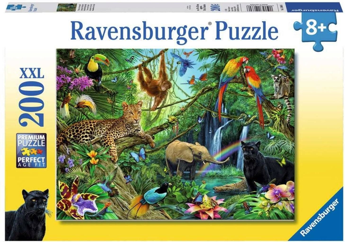 Ravensburger Pussel - Djuren i Djungeln XXL, 200 bitar