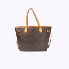 LOUIS VUITTON Neverfull MM Bag - Brown