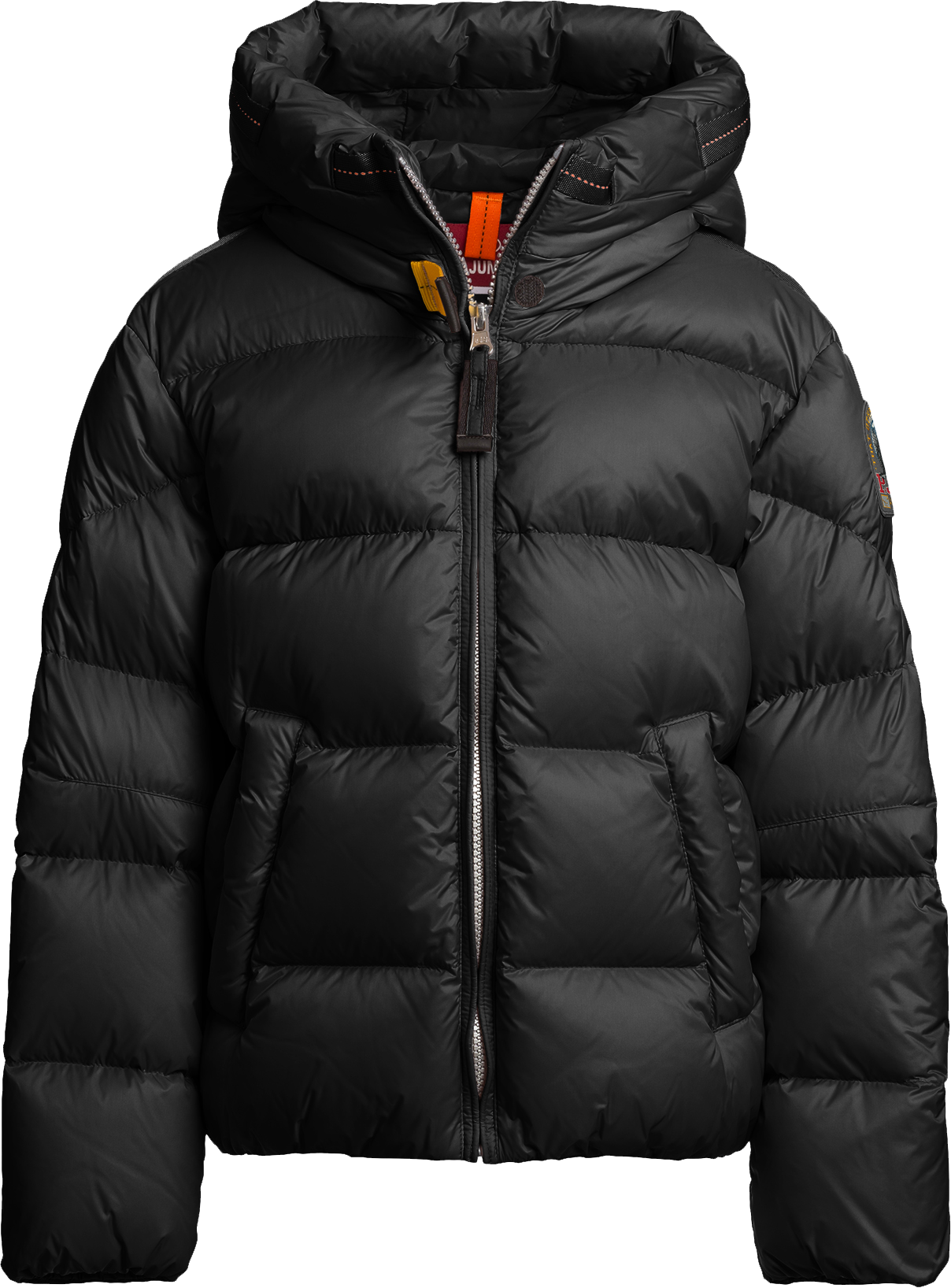Parajumpers Girls' Tilly Hooded Down Jacket Black, Y-M