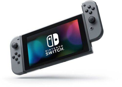 Nintendo Switch 2017 | inkl. Spel | grå | 2 Controller | Super Mario Odyssey
