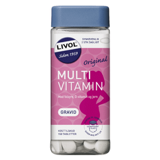 Livol Multivitamin Gravid - 150 tabletter Bedst før 3/25