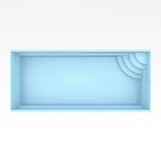 Fiber pool model Rom 7 x 3,5 x 1,5 m