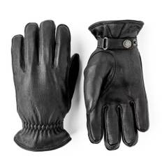 Hestra M Burensvik Handsker Hjorteskind Black 12