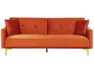 Sovesofa 3 personers LUCAN Mørkerød