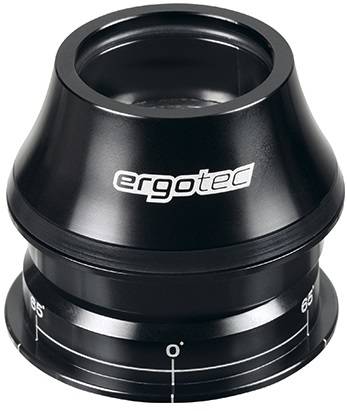 Head Set Ergotec A118SAC-ES 1-1/8" semi-integrated with 65 ° steering lock - black