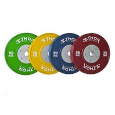 Thor Fitness Competition Bumper Plates i farve