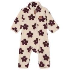 Kuling Austin Pile Blommig Fleeceoverall Aubergine Flower |  | 92 cm
