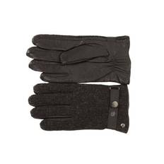 Mens Leather/Knitted gloves