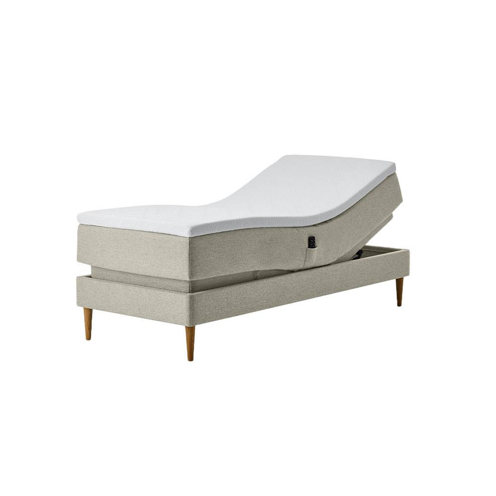 Tempur Relaxation Ställbar Säng 160x200 Beige (160x200)
