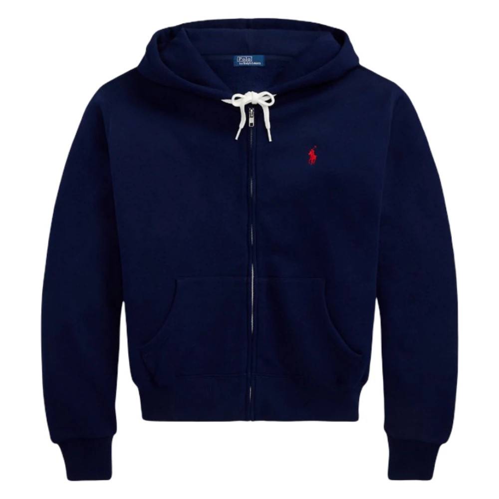 Polo Ralph Lauren - Zip-through Hoodie Sweatshirts & Hoodies - Dam - M - Bomull