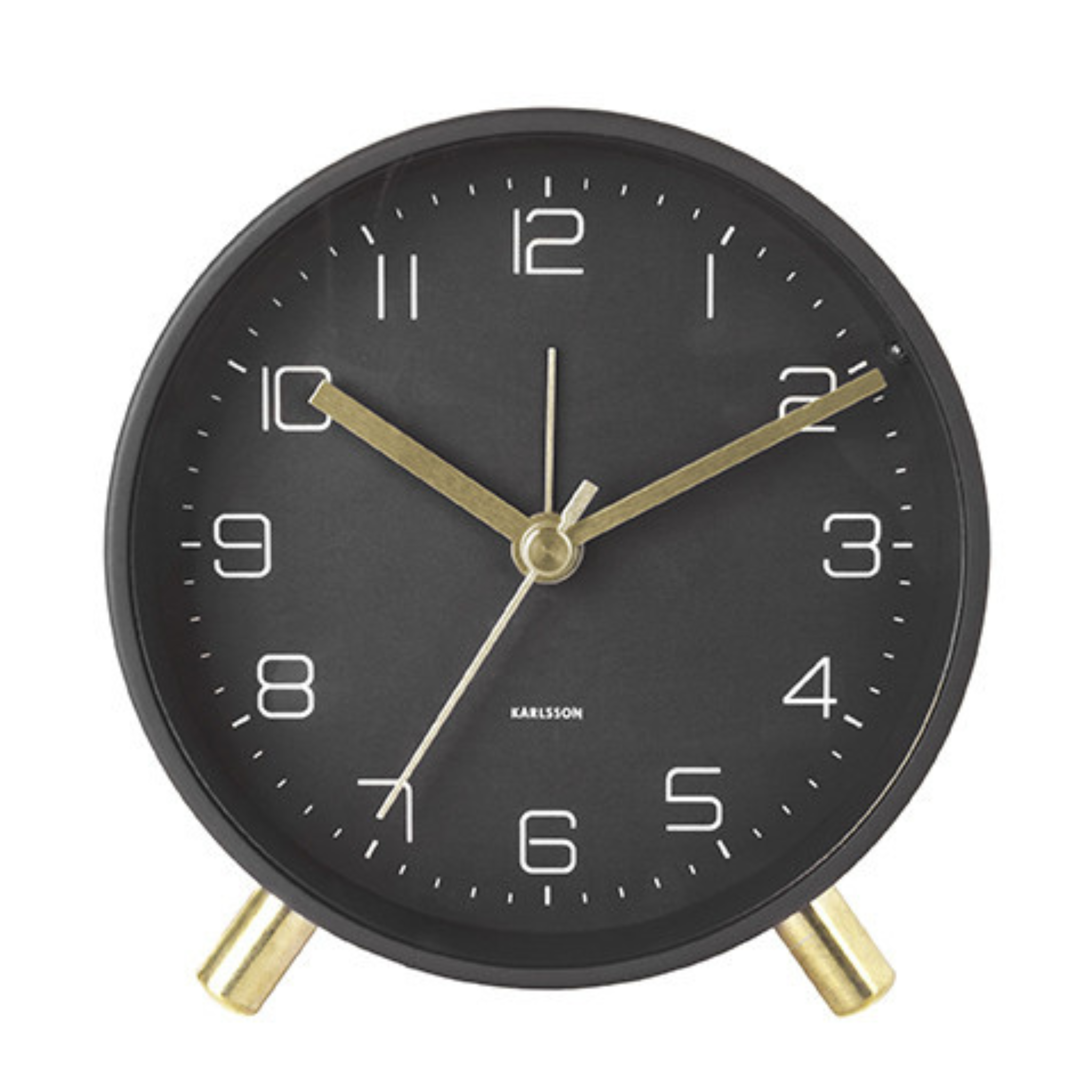 Alarm Clock Lofty - Lydløs - Flere farver - Black