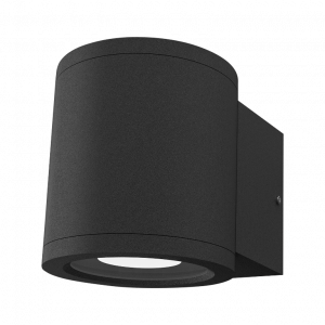 Gemma Up or Down udendørs væglampe, antracit, 105 mm høj - inkl. LED-pære (Philips Hue Color & White Ambiance, 1,2W, 400lm, 46°, E) - Ledpro