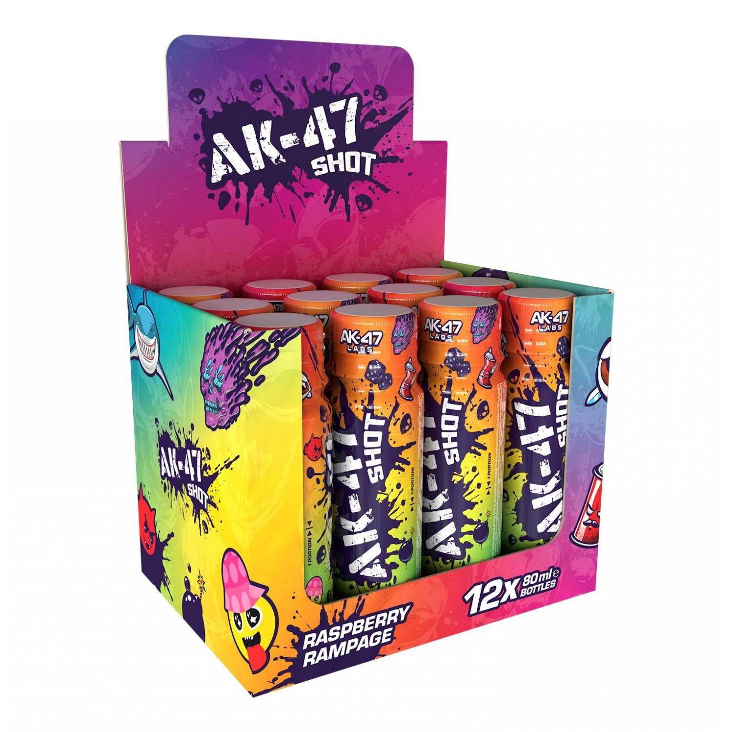 AĶ-47 pre-workout shots (12 x 80 ml)