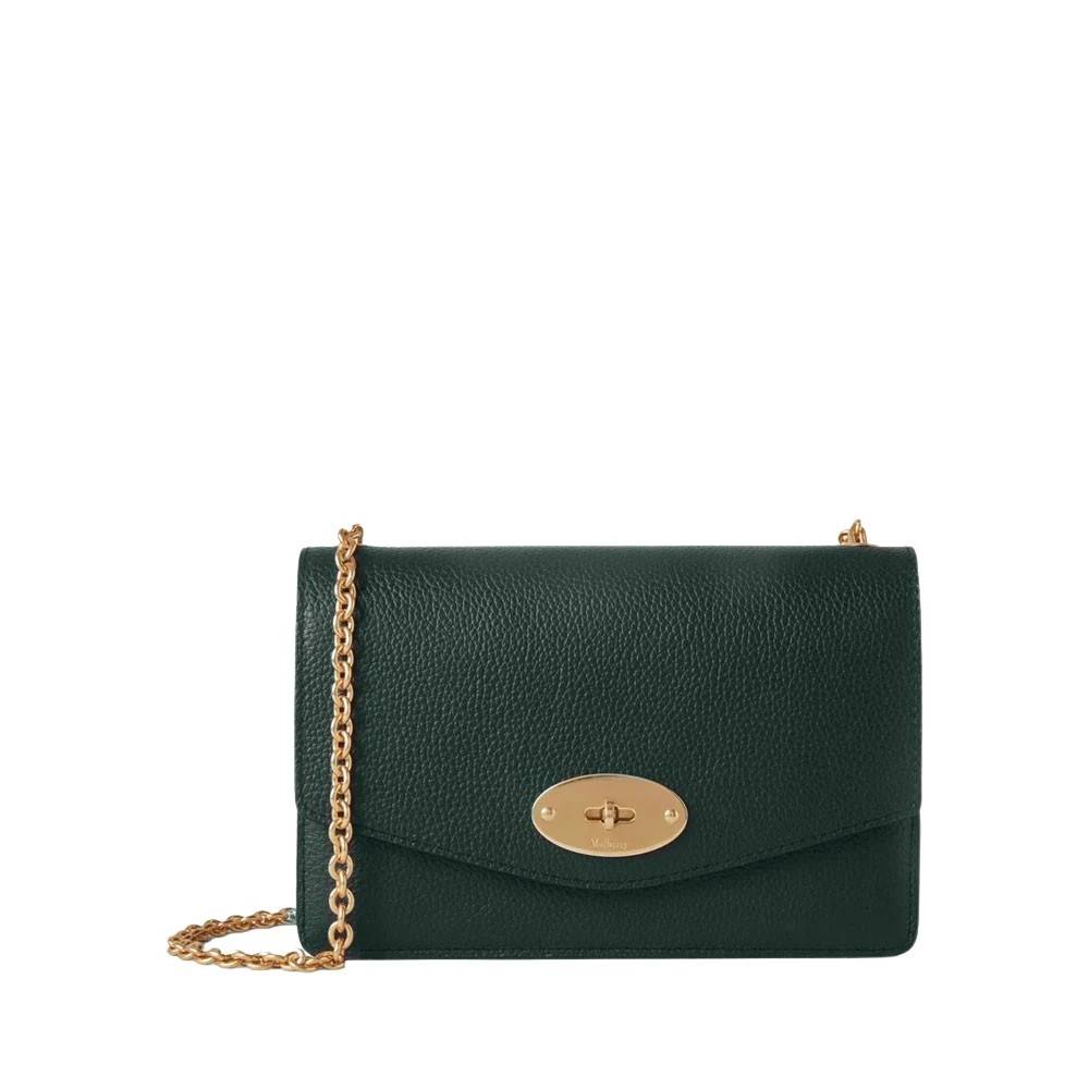 Mulberry Small Darley - Tasker - Dame - Grøn - ONE SIZE - Uld