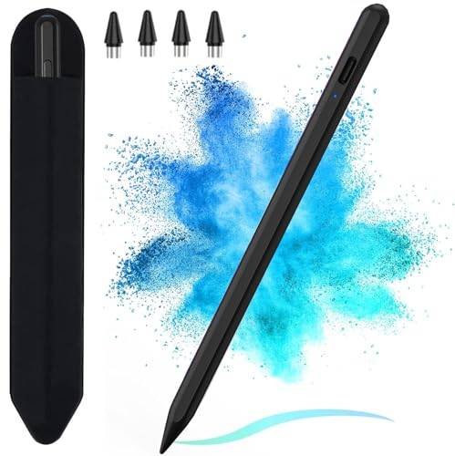 Styluspenna för Android,surfplatta penna för Samsung/Huawei/Lenovo/Mi surfplattor och iPhone och andra Android smartphone och pad-enheter, universell stylus med hög precision och lutningskänslighet