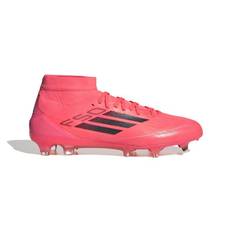 adidas F50 Pro Mid FG Vivid Horizon - Rød/Sort/Sølv Kvinde - Græs (FG)