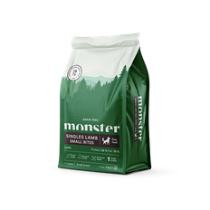 Monster Grain Free Singles Lamb, SMALL bites 2 kg