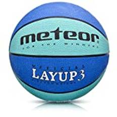 meteor® Layup barn mini basket storlek #7 perfekt anpassad till ungdomens barns händer från 4–8 år gammal idealisk basket för träning mjuk basket med en halkfri yta