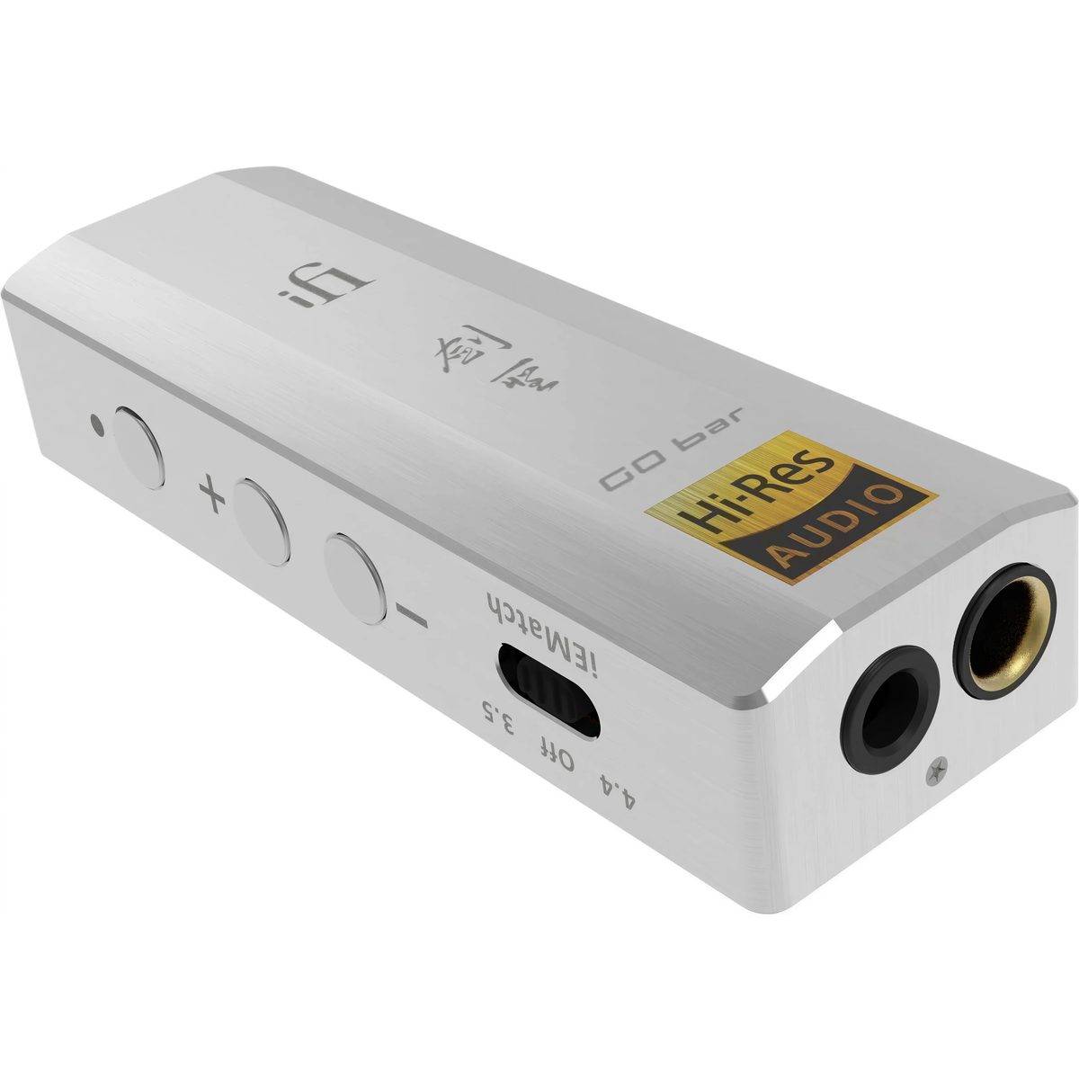 iFi Audio GO Bar Kensei - Bärbar ljudomvandlare (DAC), DSD, MQA, USB-C